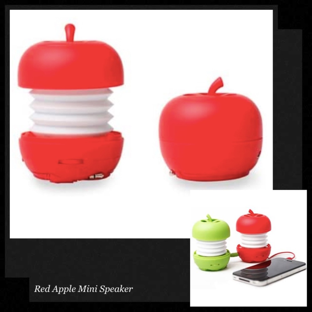 LITTLE BIG SOUND Red Apple Mini Speaker V.1